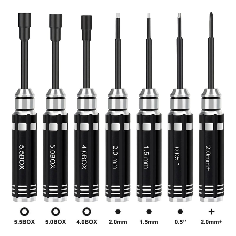 RC Hex Driver Set Screwdriver Tool For Scale RC Cars Trucks Buggy Traxxas Axial Perfect For Mainte 1