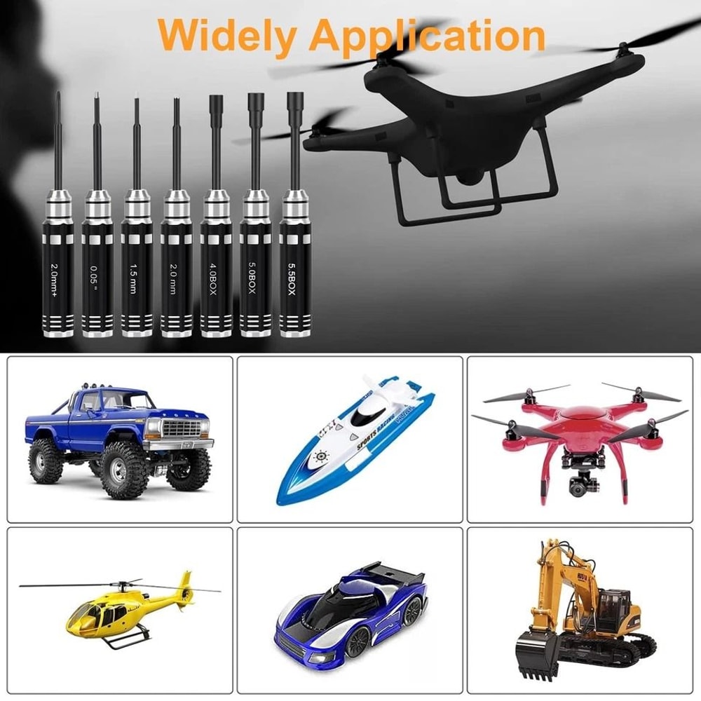 RC Hex Driver Set Screwdriver Tool For Scale RC Cars Trucks Buggy Traxxas Axial Perfect For Mainte 4