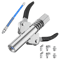 Grease Gun Coupler Kit With Spring Hose LeakFree Heavy Duty For Automotive Industrial And Workshop 1