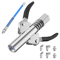 Grease Gun Coupler Kit With Spring Hose LeakFree Heavy Duty For Automotive Industrial And Workshop 1