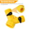 Garden Hose Splitter Hose Connector Water Valves Flexible Way Connector For Hoses Faucets Sprinkler 3