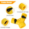 Garden Hose Splitter Hose Connector Water Valves Flexible Way Connector For Hoses Faucets Sprinkler 6