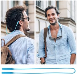 anti-slip silicone glasses straps, colorful eyewear retainers, flexible and durable for sunglasses and reading glasses