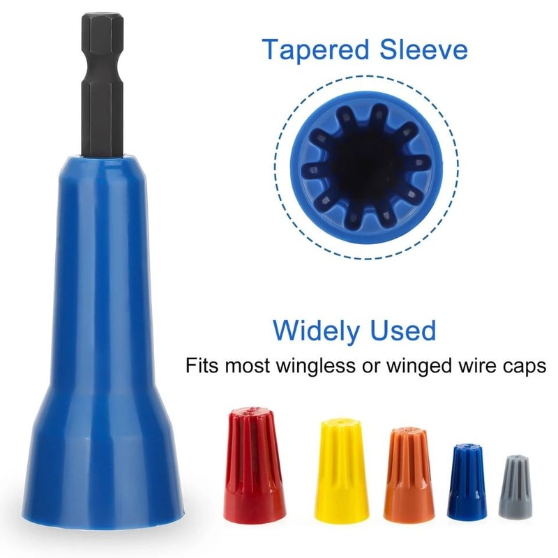 Twister Wire Twisting Tool Kit Electrical Drill Nut Twister With Chuck For Fast Installations 2