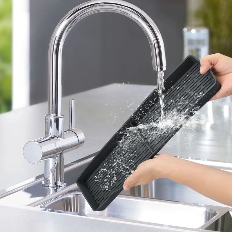 Magnetic Spice Rack Shelf Kitchen Seasoning Organizer Over Oven Silicone Storage EasytoClean Magnet 4