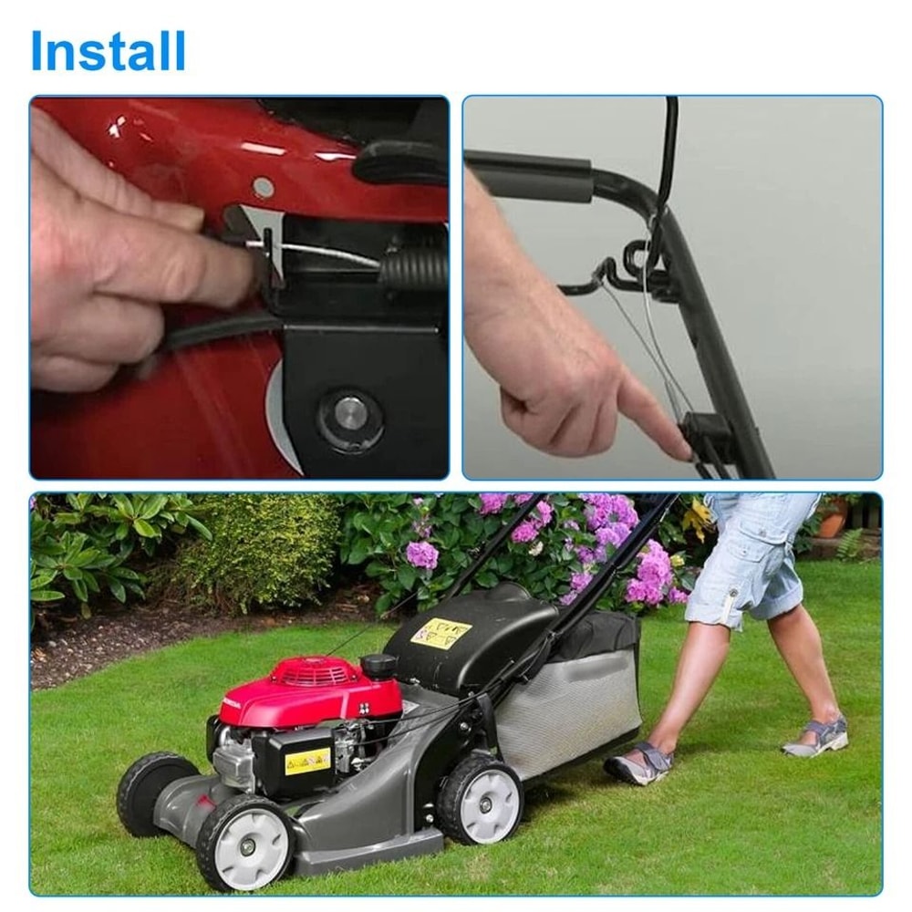 Replacement Control Cable For Lawn Mower Engine Zone Cable For Husqvarna Poulan Poulan Pro Roper 6