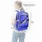 Waterproof Transparent Sling Bag Heavy Duty Clear Backpack For School Travel Concert Stadium Use 3