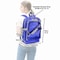 Waterproof Transparent Sling Bag Heavy Duty Clear Backpack For School Travel Concert Stadium Use 3