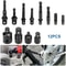 Impact Socket Adapter Reducer Set Extension Socket Drill Tool Cr V Steel Drive Sizes 6