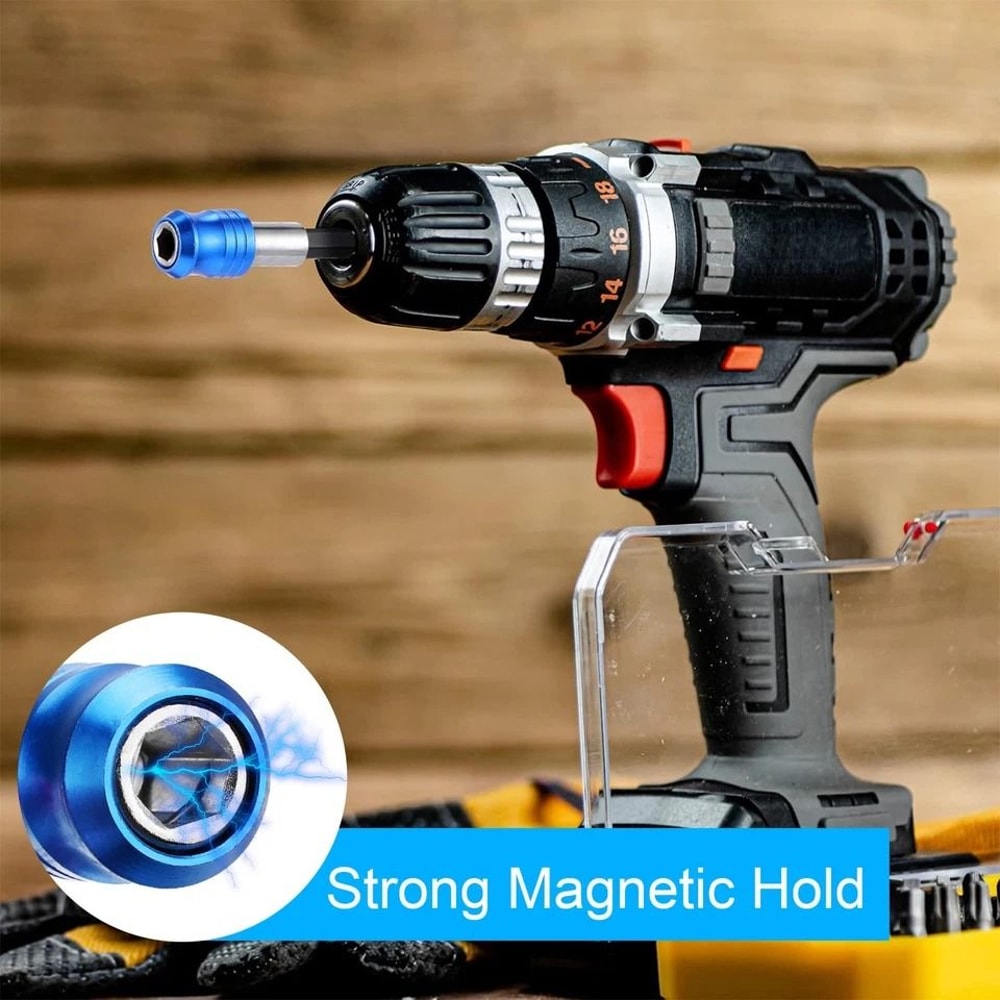 Magnetic Drill Bit Holder Quick Insert Hex Extension For Impact Driver 2
