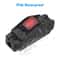 Waterproof Inline Cord Switch For Lamp Appliance Button On Off AC DC High Power Inline Switch 3