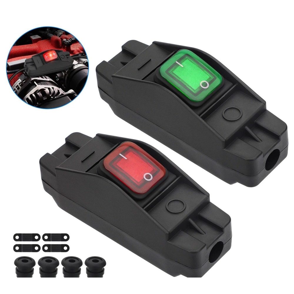 Waterproof Inline Cord Switch For Lamp Appliance Button On Off AC DC High Power Inline Switch 0