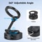 Foldable Vacuum Magnetic Car Phone Holder Suction Cup Mount MagSafe Stand Strong Hold 4