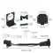 Universal Flat Trailer Connector Adapter Dual Output Blade Plug For Easy Towing 7
