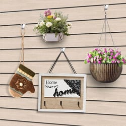 stainless steel siding hooks no drill, heavy duty vinyl siding clips for holiday lights decor wreaths