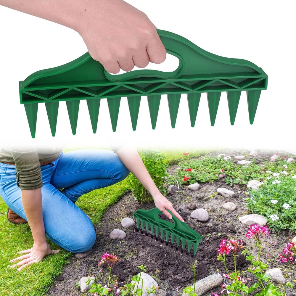 Adjustable Puncher Soil Digger For Gardening Garden Seeder Planter Tool For Labels And Planter Sowi 0