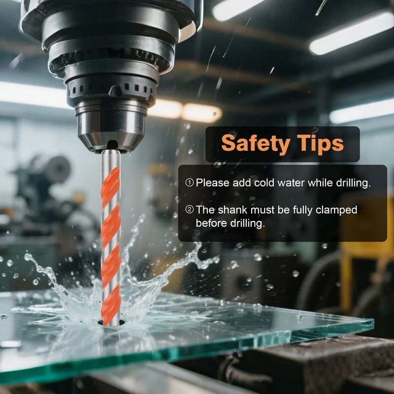 Masonry Drill Bit Set For Concrete Hex Shank Tile Glass Ceramic Brick Drilling Bits 4