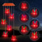Bird Wind Chimes Light Solar Powered LED Red Outdoor Garden Yard Hang Home Decor Gift 0