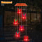 Bird Wind Chimes Light Solar Powered LED Red Outdoor Garden Yard Hang Home Decor Gift 4