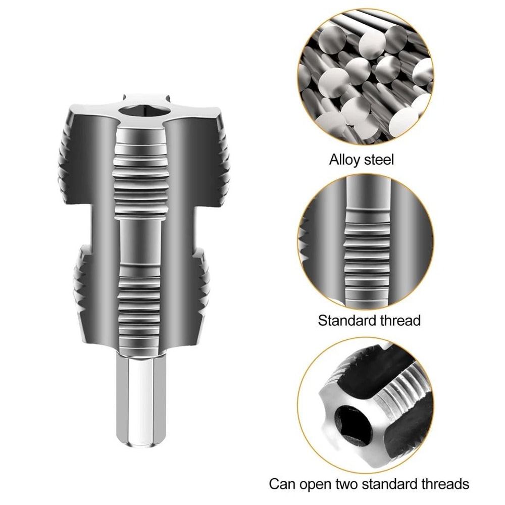 Faucet And Pipe Threads Fixer Plumbing Internal Thread Repair Kit 5