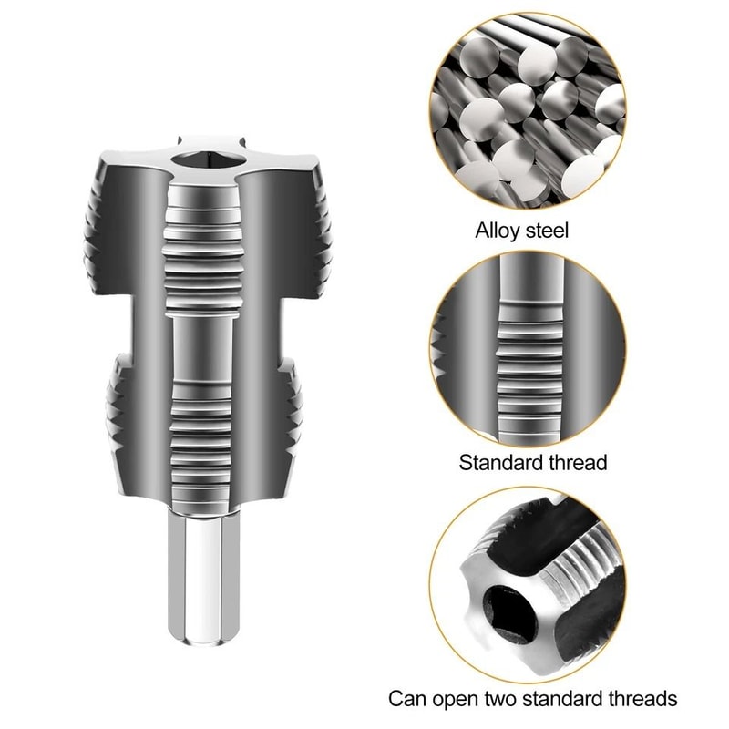 Faucet And Pipe Threads Fixer Plumbing Internal Thread Repair Kit 5