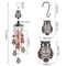 Metal Hanging Bells Owl Wind Chimes Outdoor Garden Home Decor Accent Sympathy Memorial Gift 1