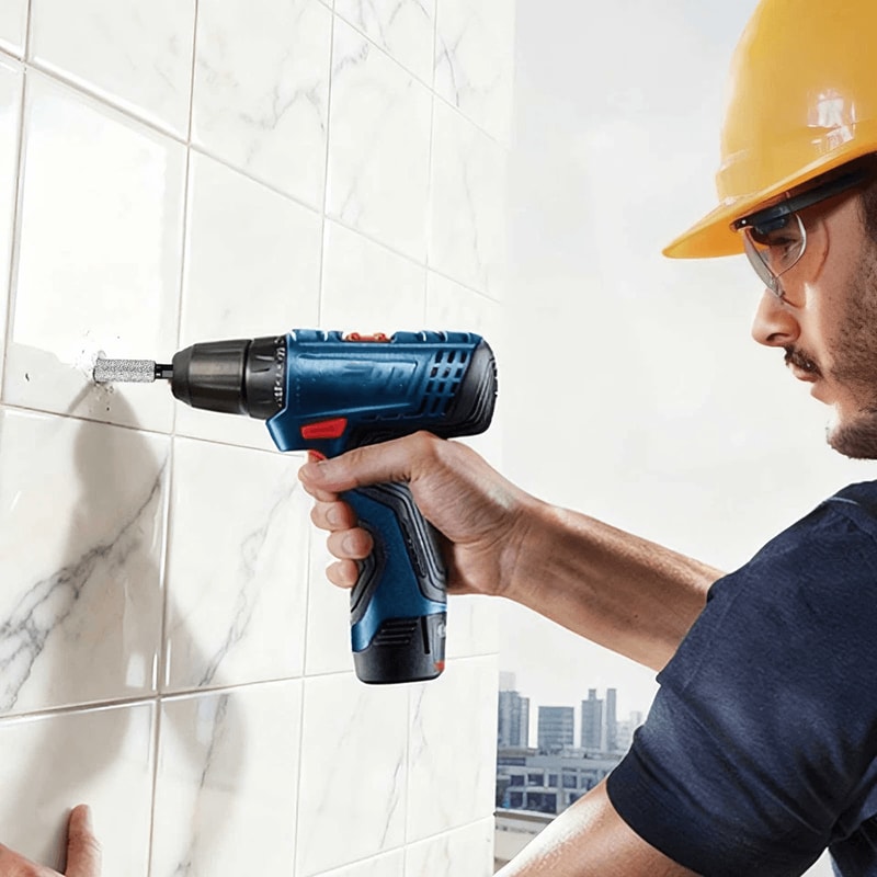 Tile Drill Bit Dry Diamond Hole Saw Kit For Porcelain Ceramic Marble Granite Home Improvement Proje 8