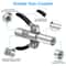NPT Hose Grease Gun Accessory Kit Coupler Needle Nozzles Set HighPressure Lubrication Tools 8