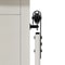 Closet Track Kit Sliding Barn Door Hardware For Single Double Door Durable Carbon Steel Low Noise 4