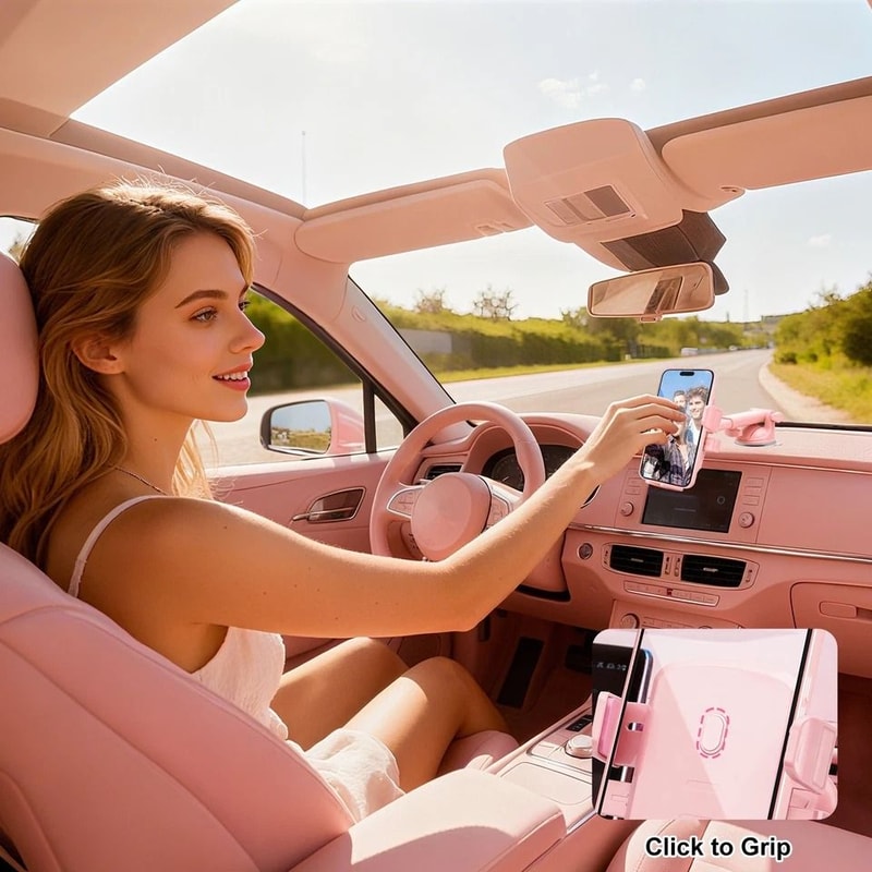 Adjustable Dashboard Car Phone Holder Mount For IPhone Samsung Android Smartphones In Car 1