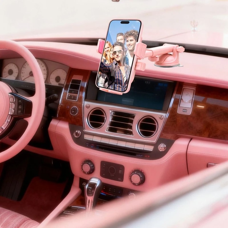 Adjustable Dashboard Car Phone Holder Mount For IPhone Samsung Android Smartphones In Car 3