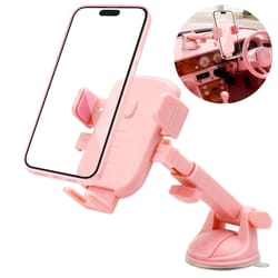 adjustable dashboard car phone holder, mount for iphone, samsung android smartphones in car