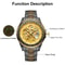 Stainless Steel Luxury Men Watch Skeleton Automatic Mechanical Carved Wristwatch For Business Or Ca 3