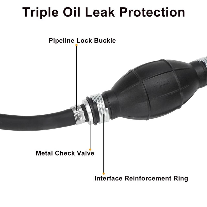 Primer Bulb Assembly For Boat Motor Fuel Line Hose Snap Connector Outboard Hose For Yamaha Mariner 2