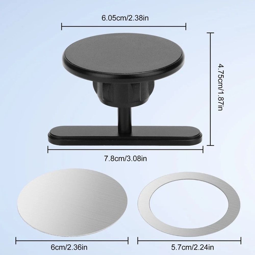 Aluminum Alloy Magnetic Golf Cart Phone Holder Adjustable MagSafe Mount For IPhone Universal Compat 6