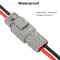 Waterproof Plug Connector Kit Wire Harness For Automotive Marine Boat Car PreWired Cable 3