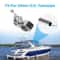 Stainless Steel Boat Bimini Top Hinge Quick Release Swivel Deck Top Fitting For Tubes Marine Grade