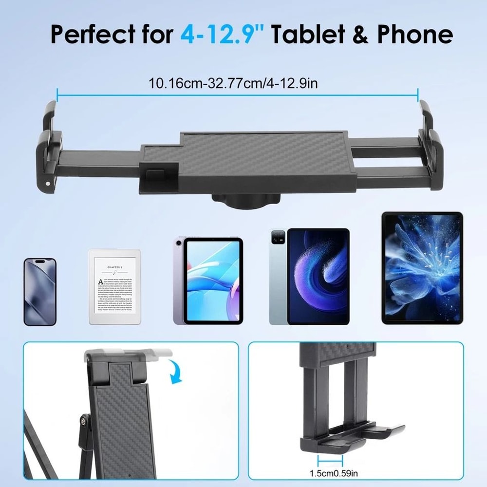 Universal Tablet Holder For IPad Samsung Galaxy Tab Surface Pro Adjustable Desk Stand Rotation Por 1