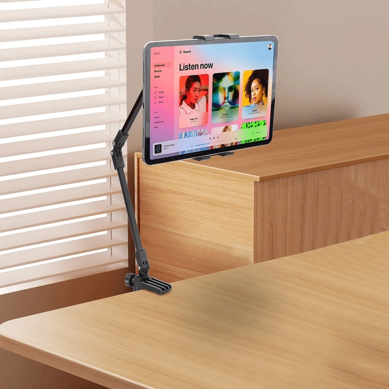 Universal Tablet Holder For IPad Samsung Galaxy Tab Surface Pro Adjustable Desk Stand Rotation Por 8