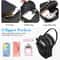 Crossbody Purse Small Cell Phone Shoulder Bag Zipper Case Pouch Wallet Handbag Adjustable Strap Fit 3