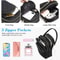 Crossbody Purse Small Cell Phone Shoulder Bag Zipper Case Pouch Wallet Handbag Adjustable Strap Fit 5
