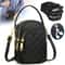 Crossbody Purse Small Cell Phone Shoulder Bag Zipper Case Pouch Wallet Handbag Adjustable Strap Fit 0