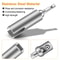 Scissor Jack Slotted Drill TSlot Stainless Steel With Adapter Bits For RV Trailer PopUp Camper Rep 1