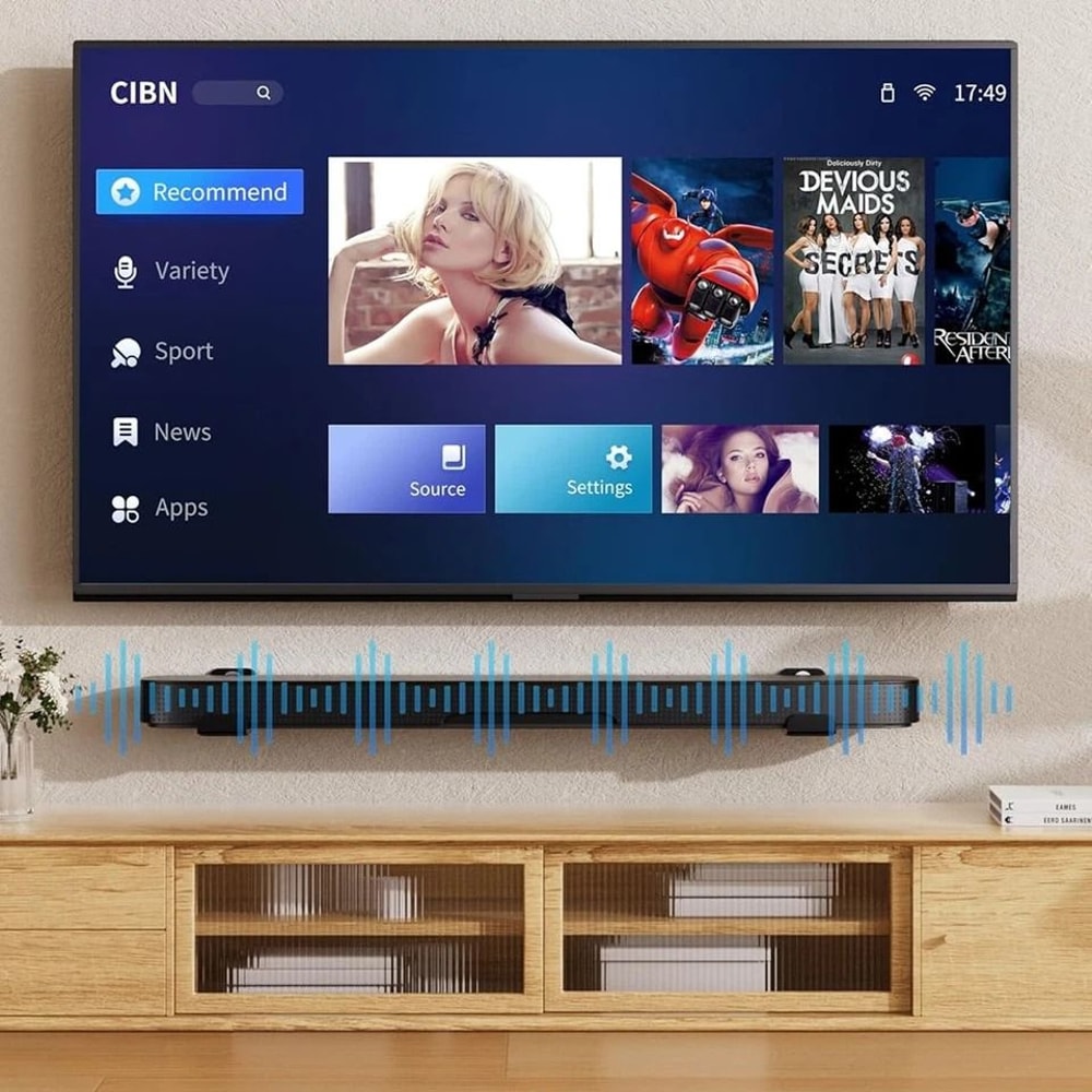 Adjustable Universal Soundbar Wall Mount Bracket For LG Sony JBL Bose Samsung Vizio Sonos And More 6