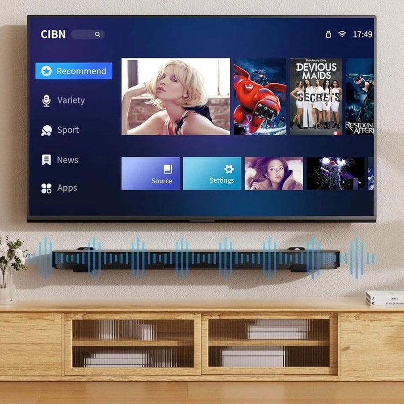 Adjustable Universal Soundbar Wall Mount Bracket For LG Sony JBL Bose Samsung Vizio Sonos And More 6