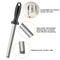 Flat Diamond Sharpening Rod For Kitchen Knives Chef Pocket And Hunting Knives NonSlip ABS Handle Qu 2