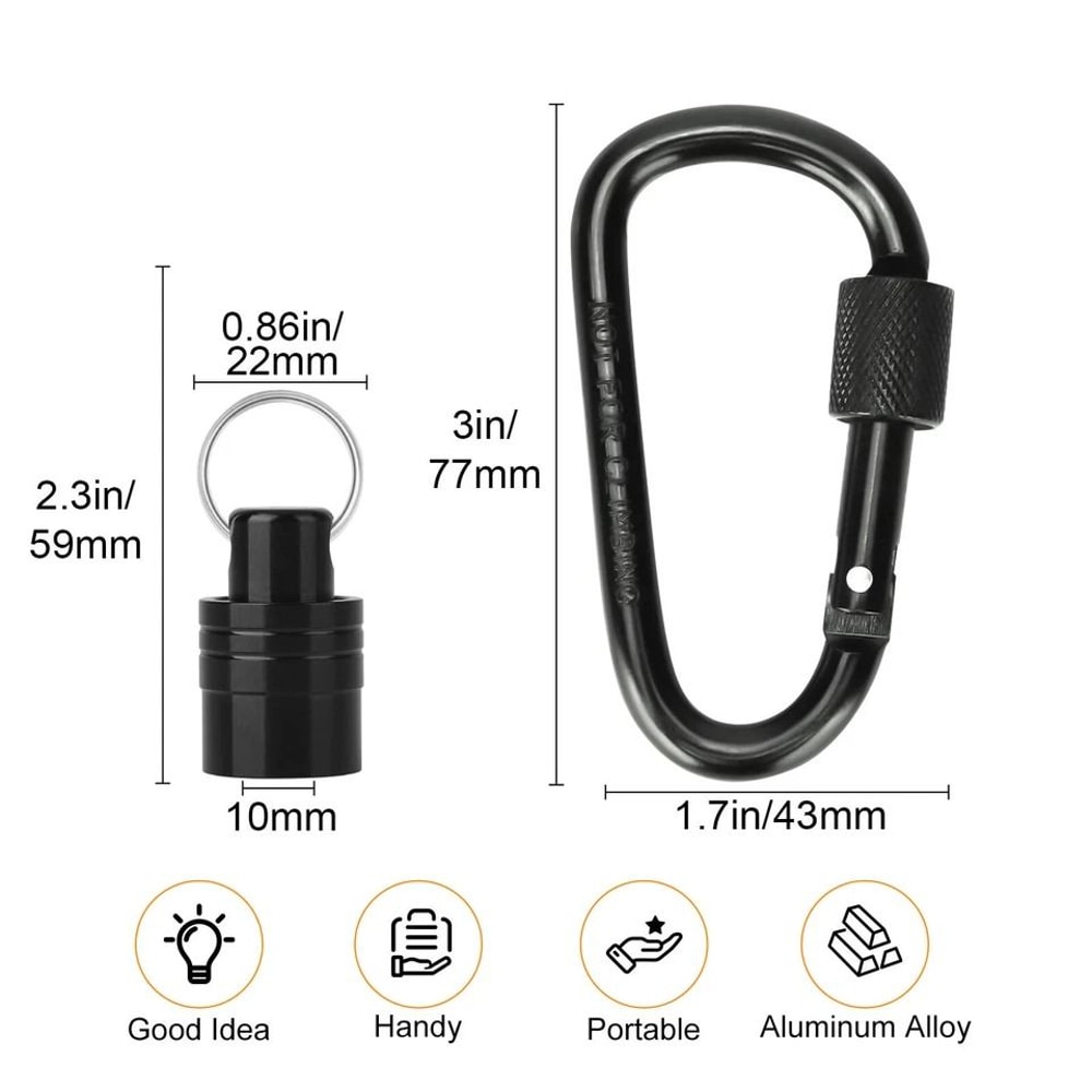 Portable Bit Holders For Shank SDS Plus Quick Release Extension Bar With Keychain For Electric And 2