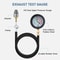 Exhaust Back Pressure Tester HighVisibility HD Pressure Gauge Hose Adapters For Quick Diagnostics 2