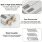 Adjustable Leather Cutter Tool Aluminum Alloy Body Stainless Steel Blades For Leather Strips Belts 4