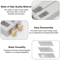 Adjustable Leather Cutter Tool Aluminum Alloy Body Stainless Steel Blades For Leather Strips Belts 4